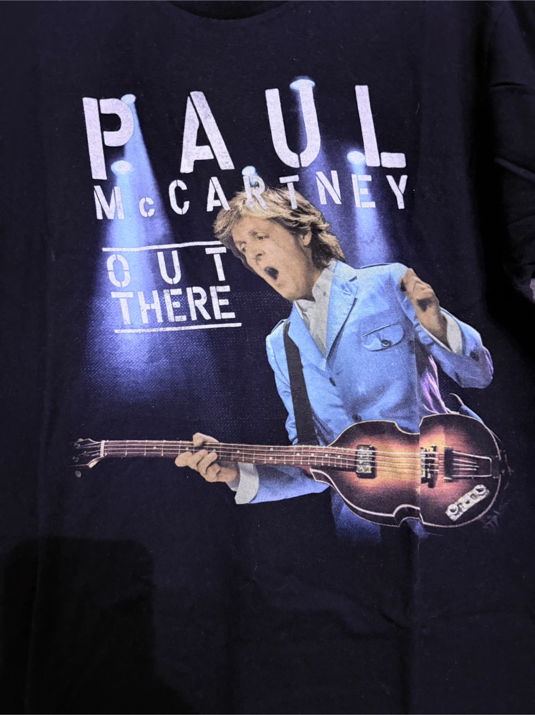 Paul McCartney Out There Tour T-Shirt Size L - photo 3