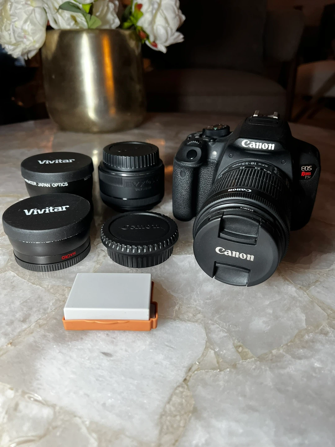 Canon EOS Rebel T5i DSLR Camera with Lenses and Accessories - photo 2