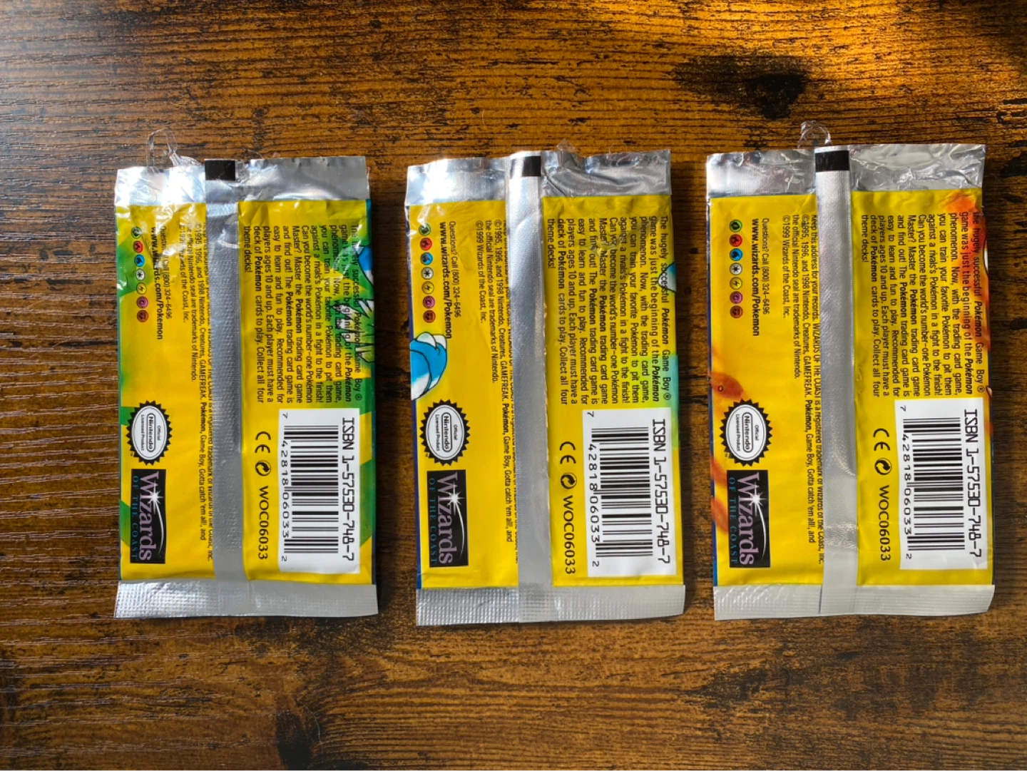 Pokemon Base Set Booster Packs (Empty) $25/ea - photo 2