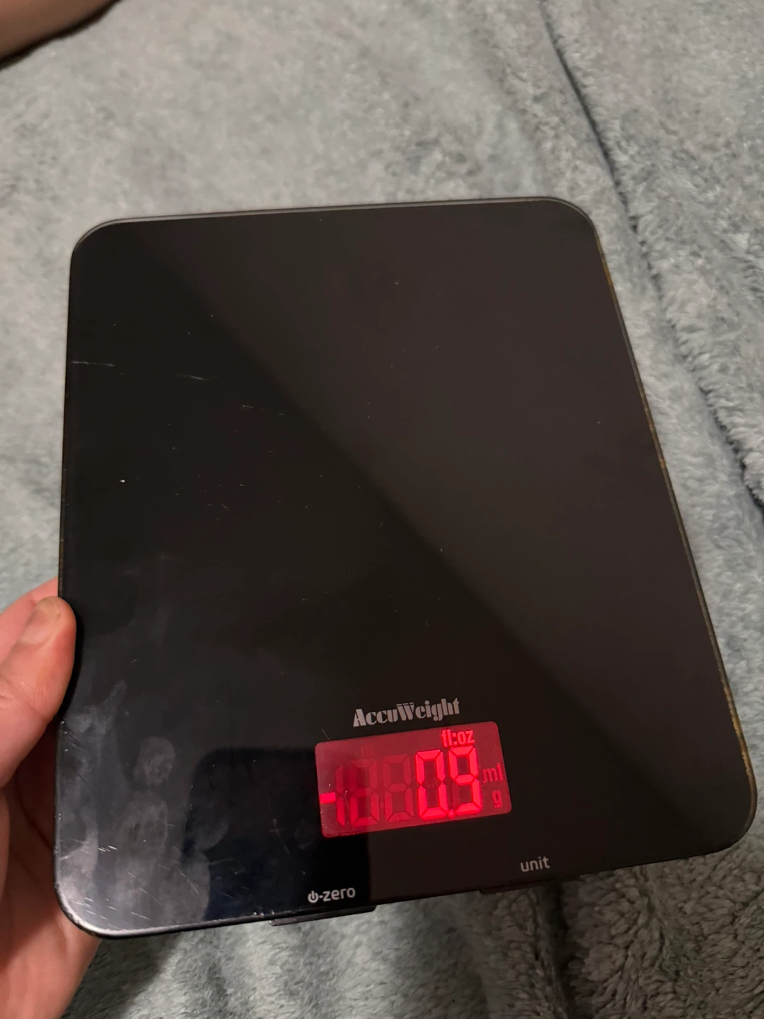AccuWeight Digital Kitchen Scale - Black - photo 3
