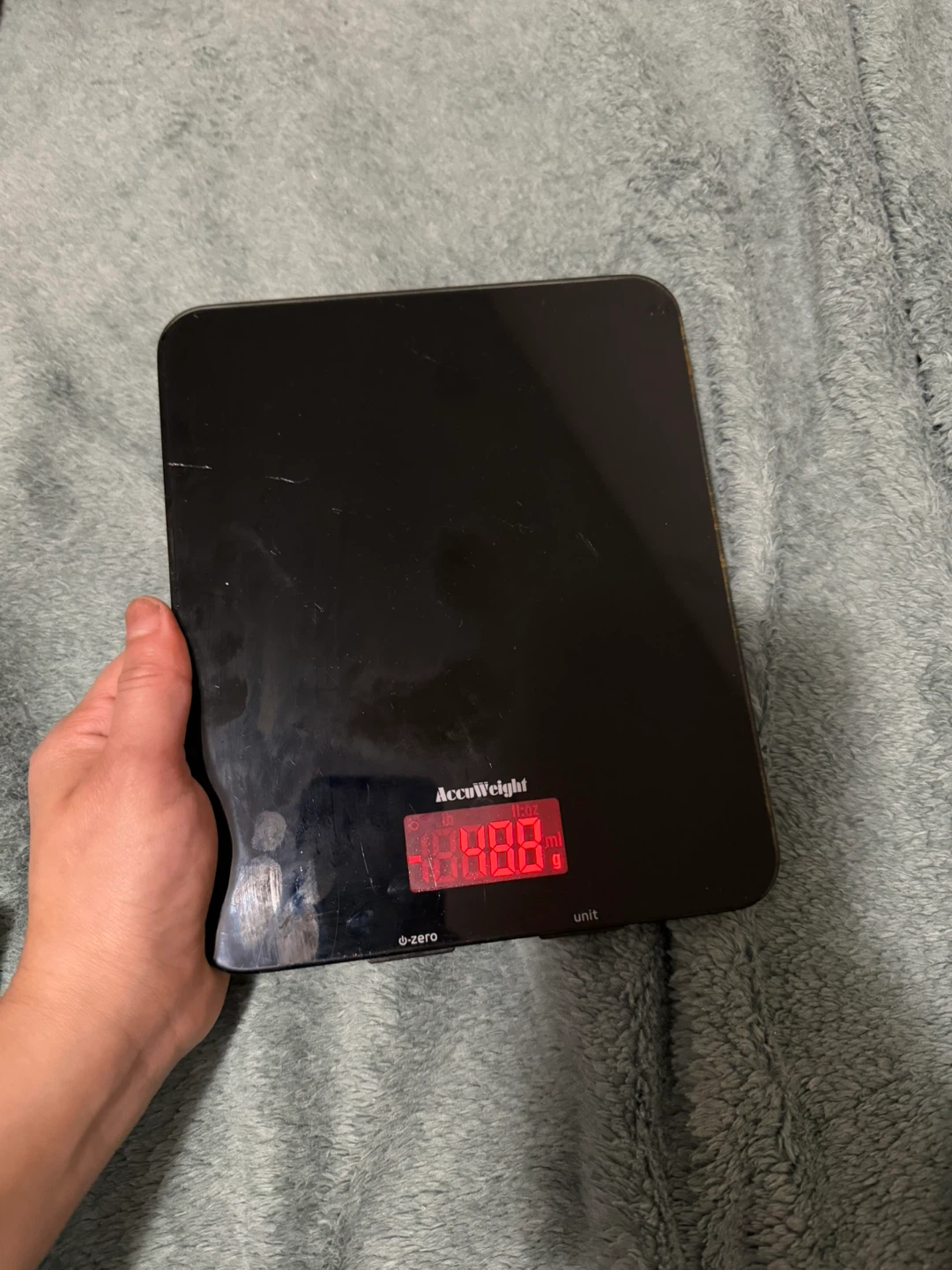 AccuWeight Digital Kitchen Scale - Black - photo 2