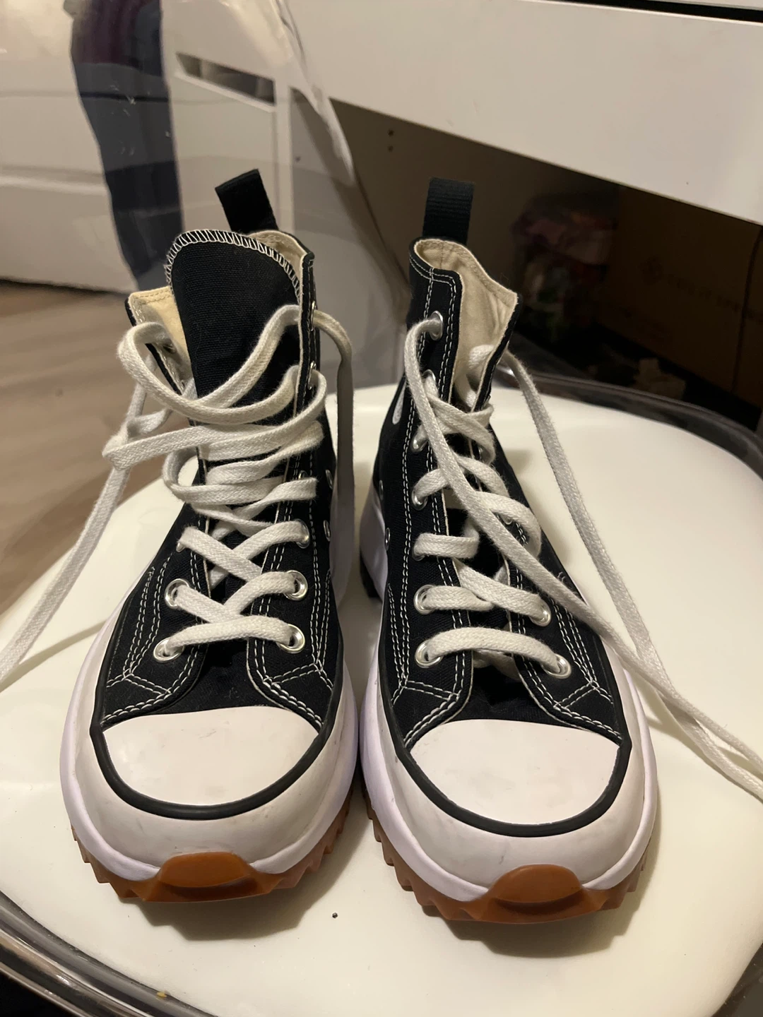 Converse Run Star Hike High Top Sneakers Black - photo 3
