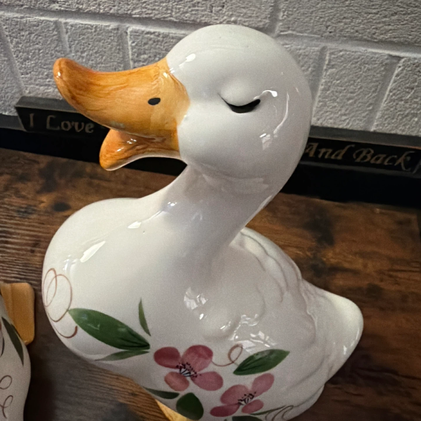 Vintage Ceramic Duck Figurines - Set of 2 - photo 3