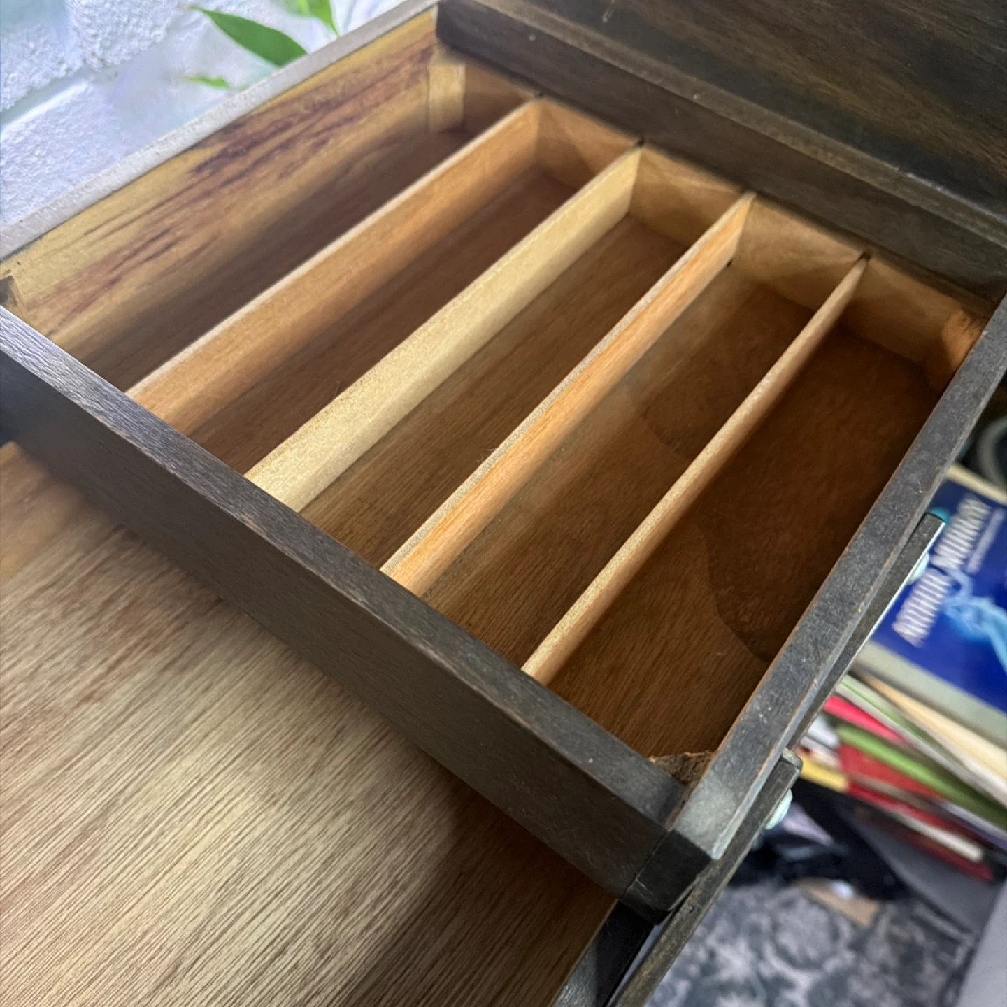 Wooden Singer Sewing Box Organizer - photo 4