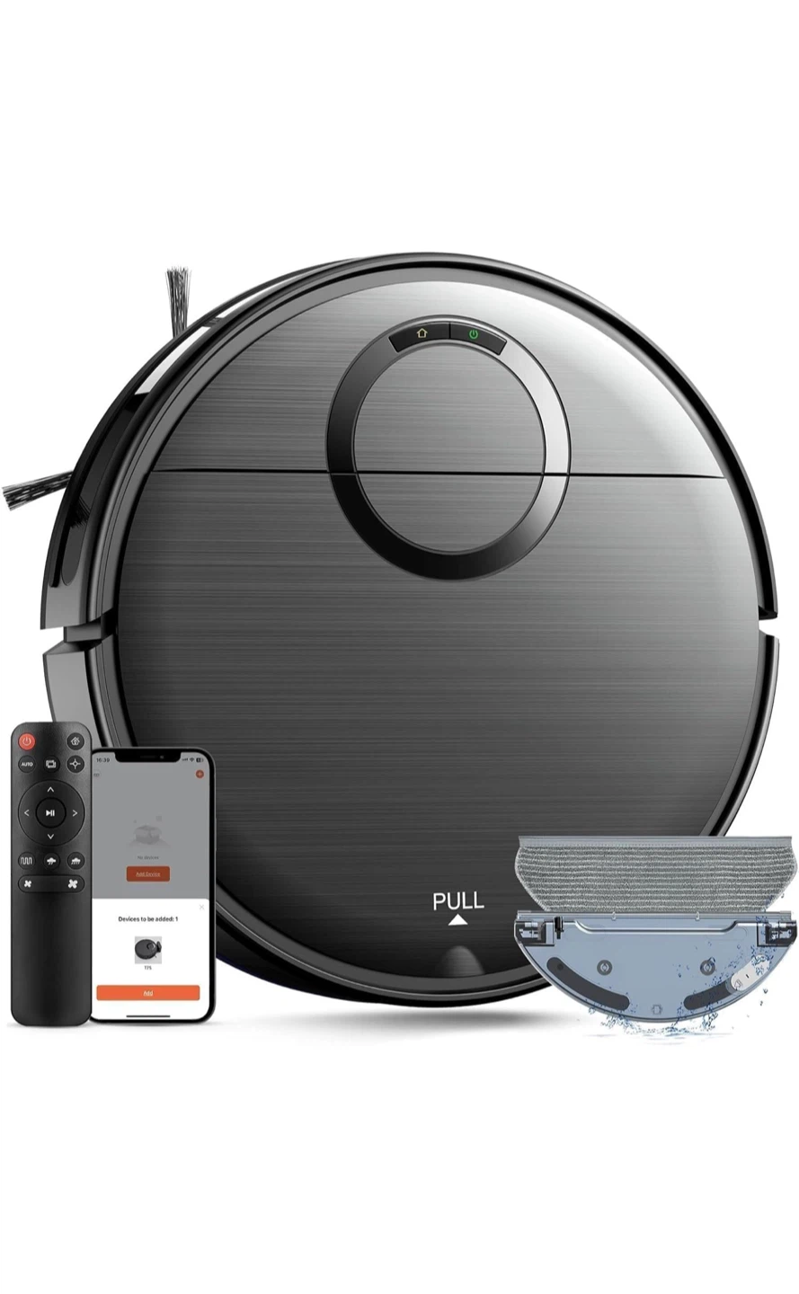 Brand New Robot Vacuum & Mop Combo (2-in-1) – Smart Cleaning