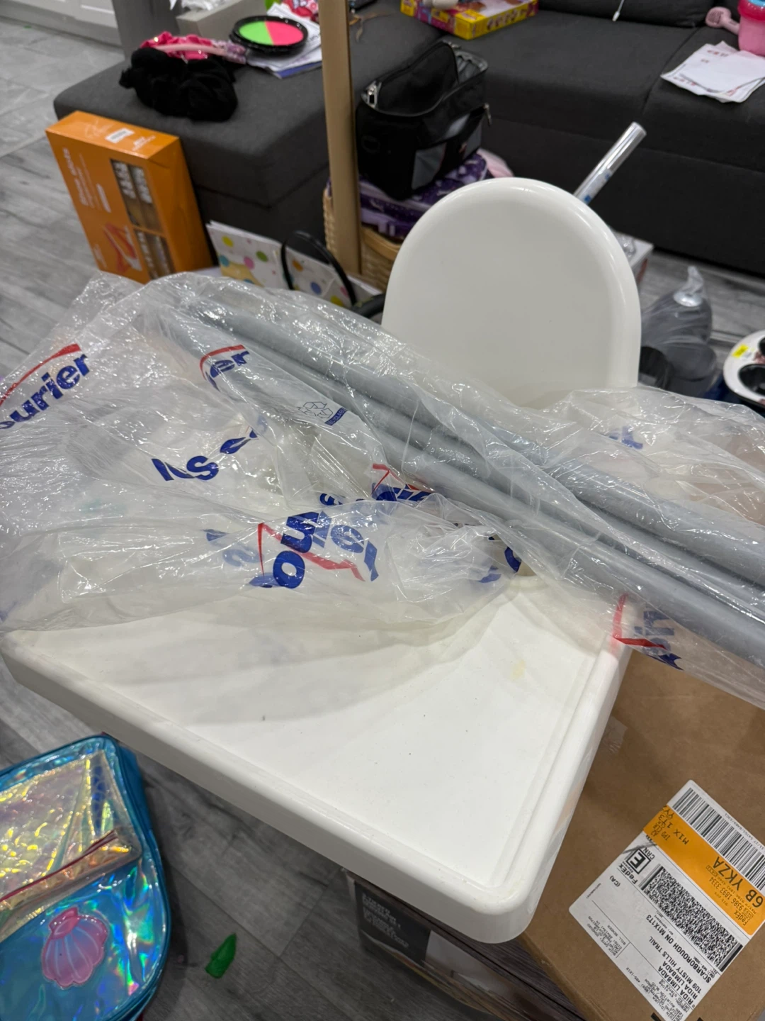 IKEA ANTILOP Highchair White - photo 3