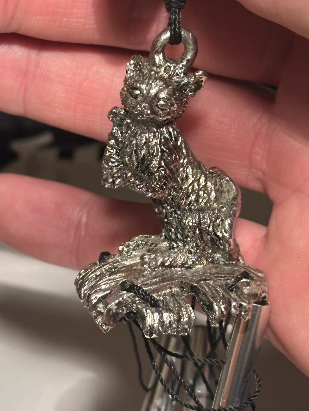 Metal Cat Wind chime - photo 3