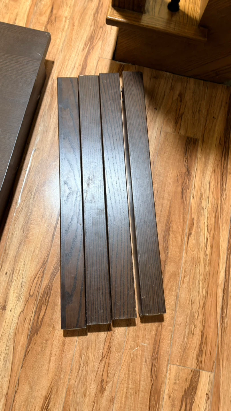 Dark Brown Extendable Dining Table - photo 2
