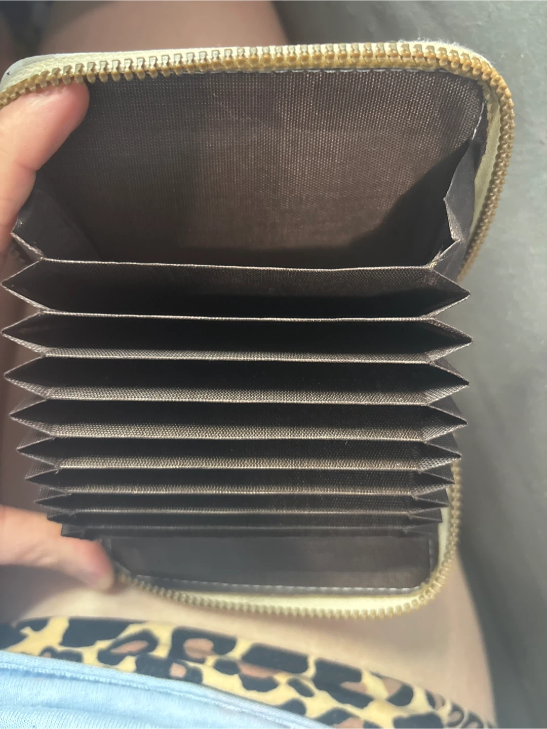 Leopard Print Card Holder Wallet - photo 2
