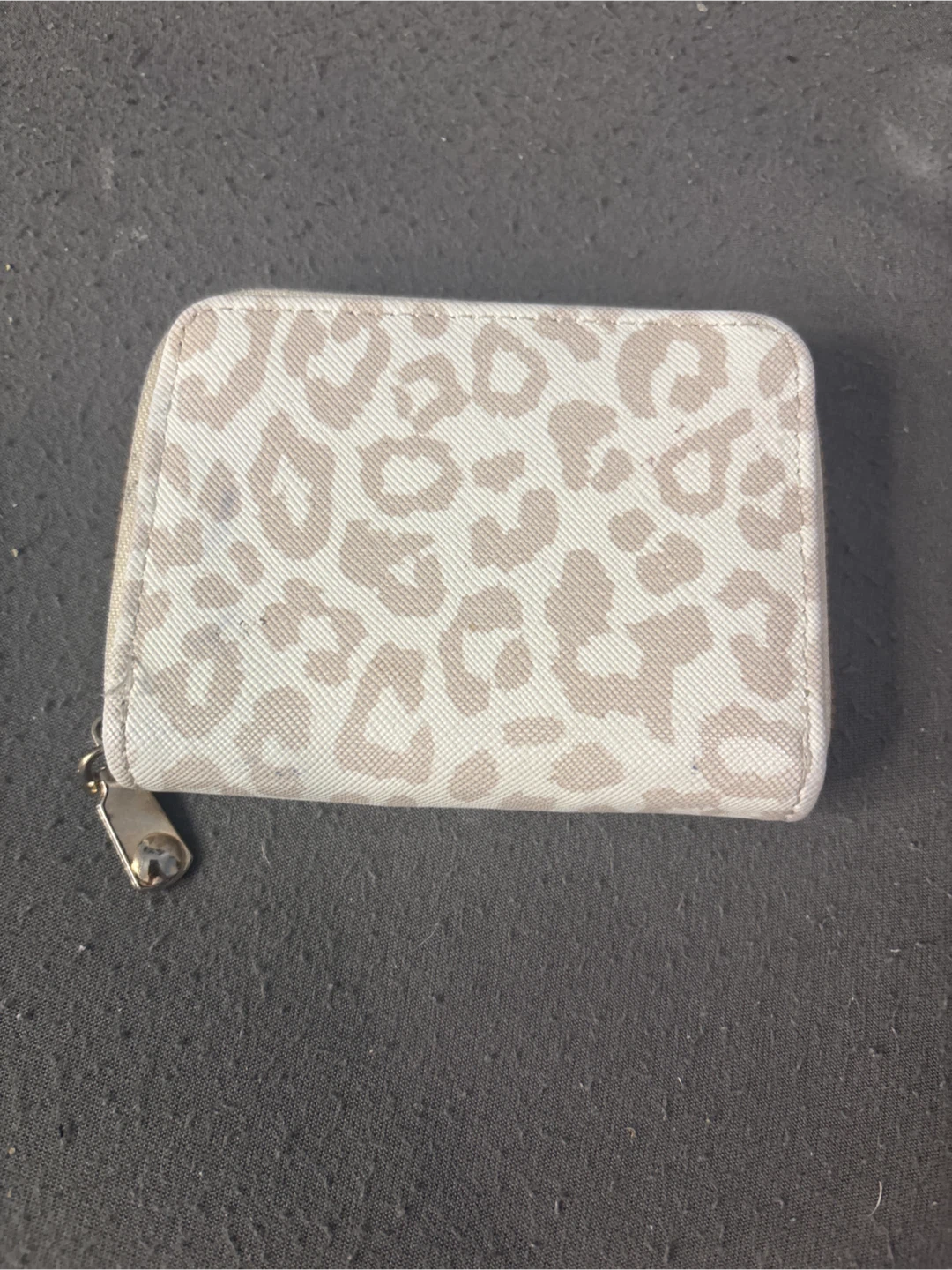 Leopard Print Card Holder Wallet