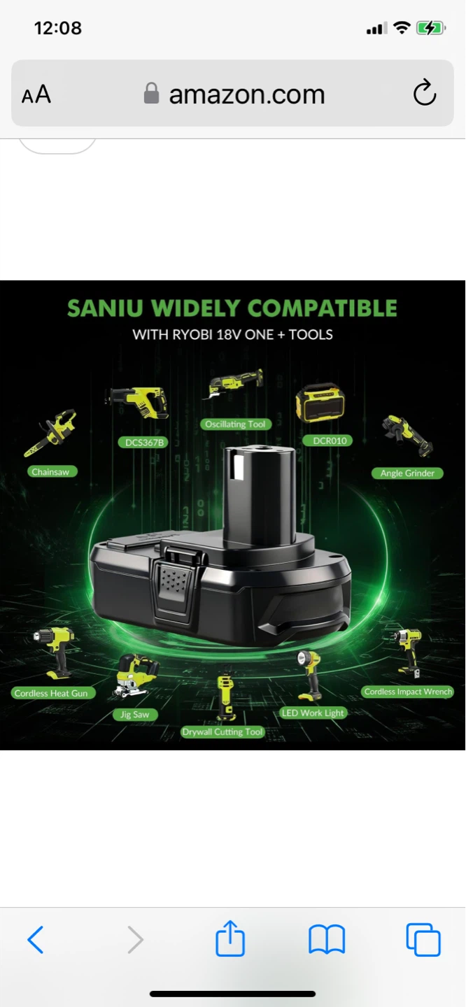 Saniu 1P Battery 8.0 Replacement - photo 4