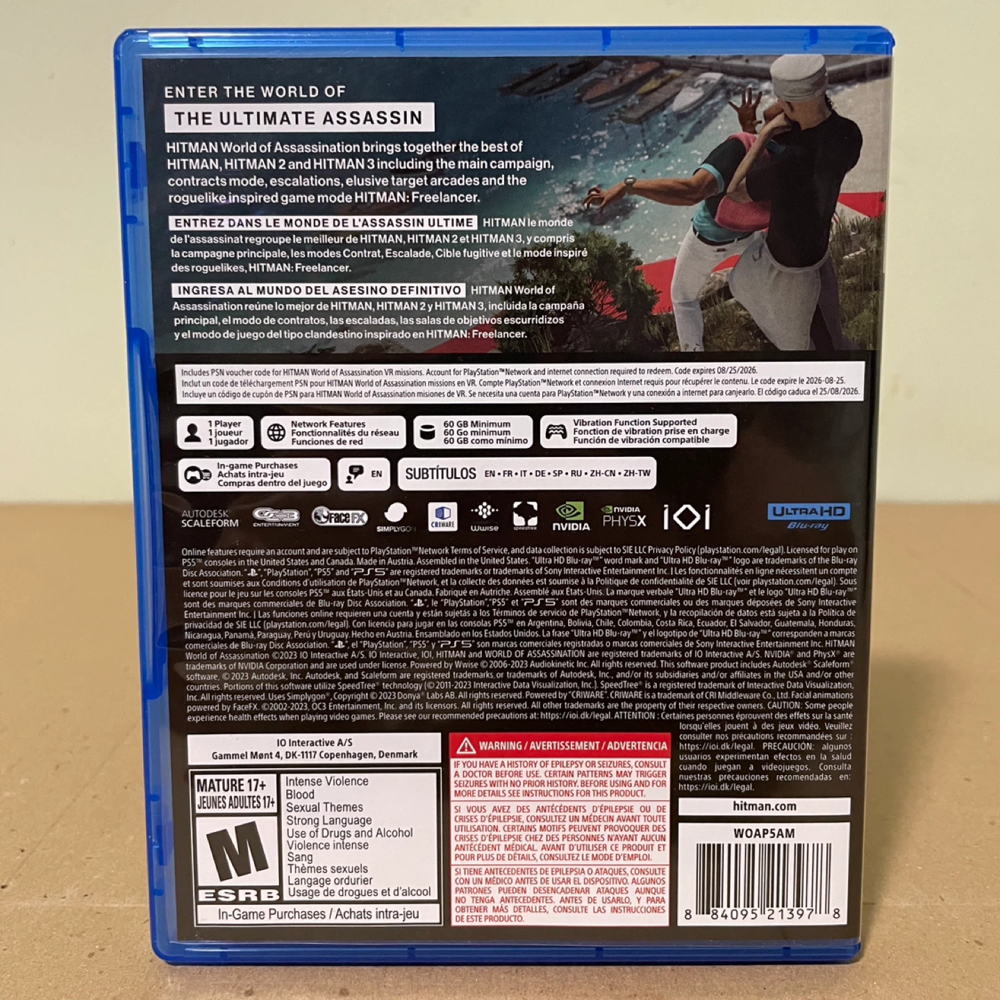Hitman World of Assassination PS5 Game - photo 3