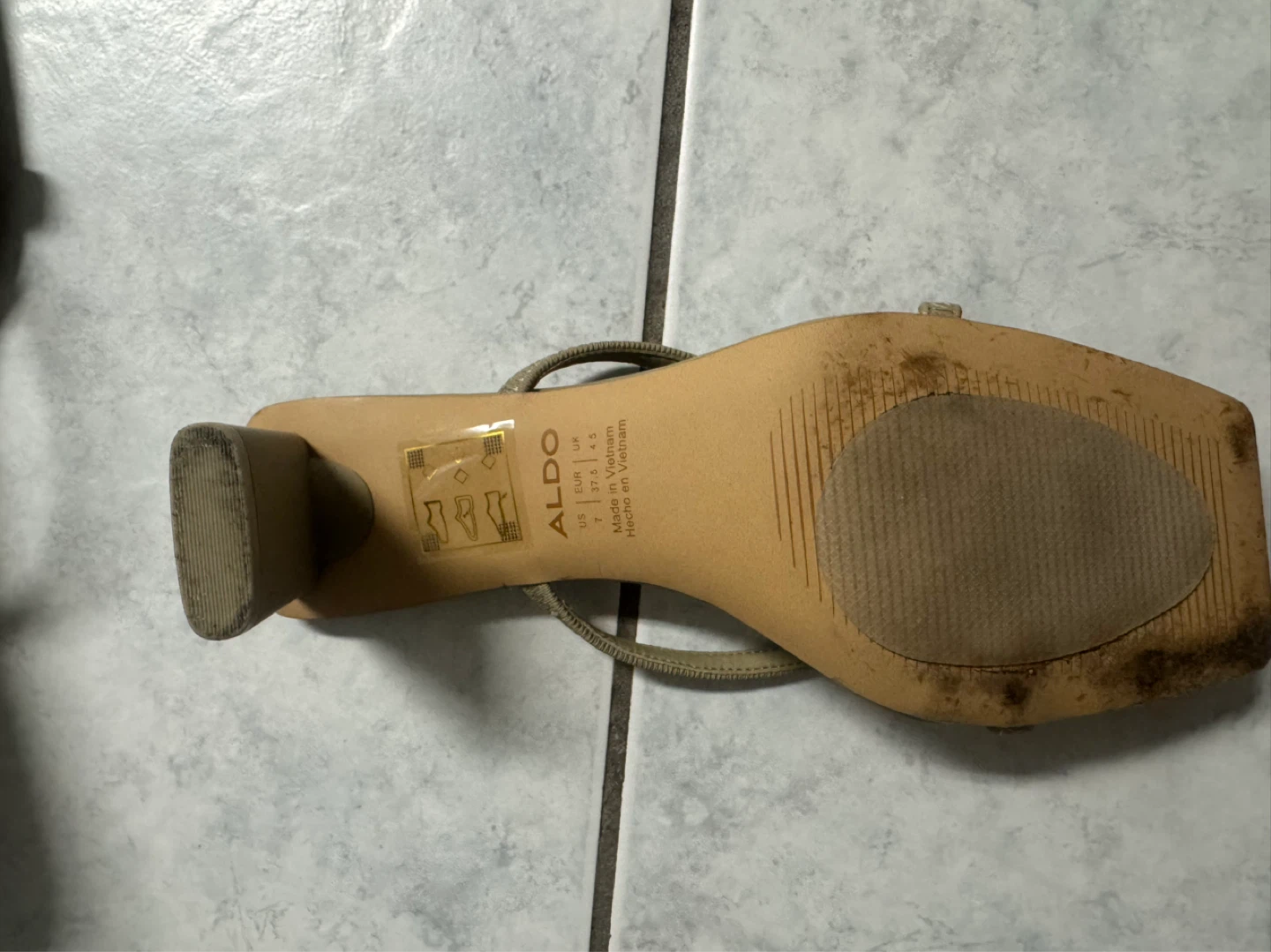 ALDO Pillow Walk Heeled Sandals Women's Size 7 - photo 3