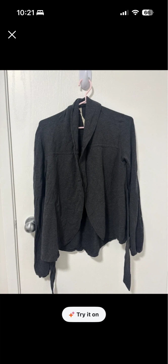 Lululemon Dark Grey Cardigan