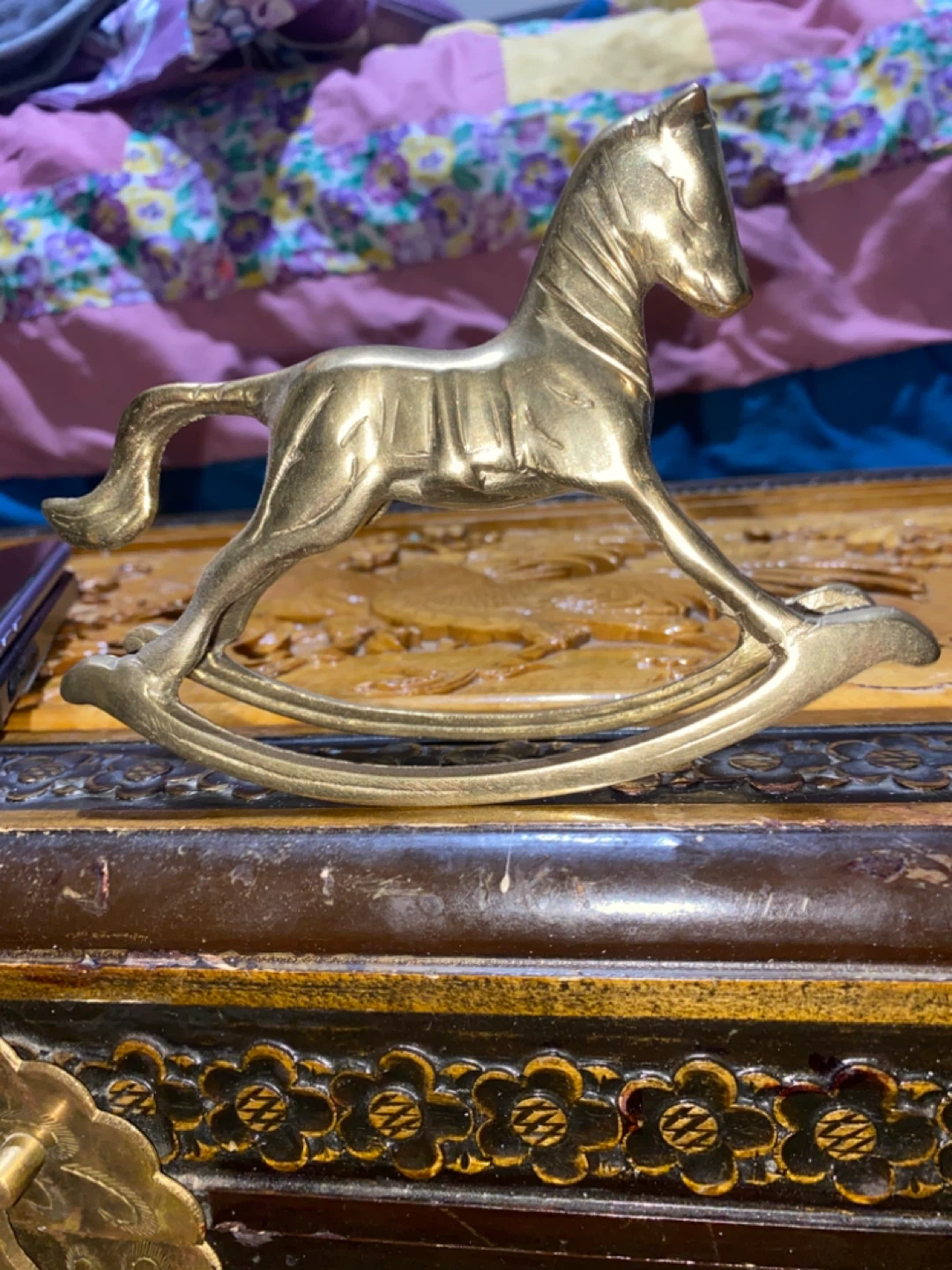 Brass vintage figurines priced between $5-$10 each
