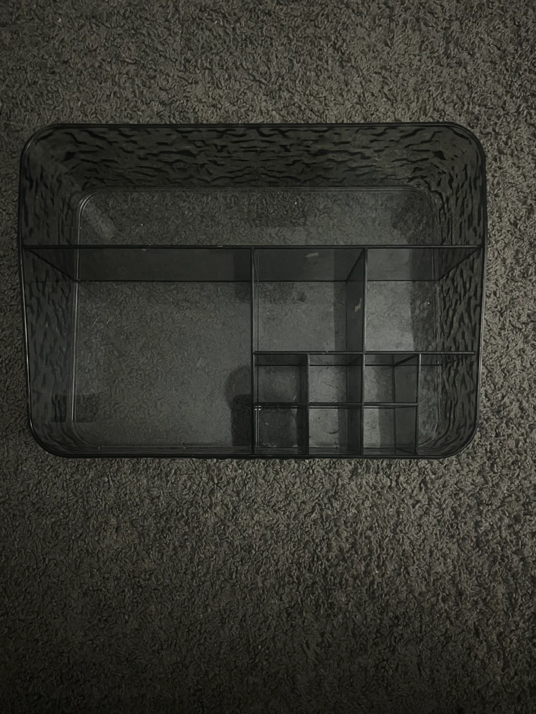 Dark Grey Multi-Compartment Organizer Tray - photo 2