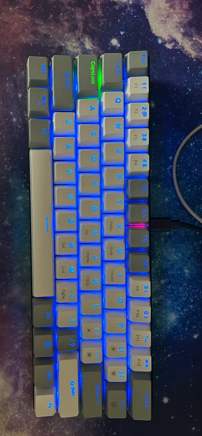 60% Mechanical Keyboard with RGB Backlighting