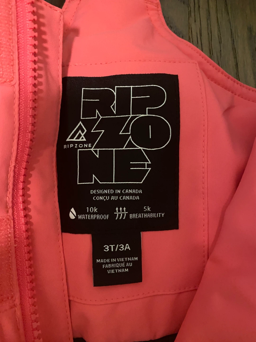 Ripzone Snow Bib Overalls 3T/3A - photo 3