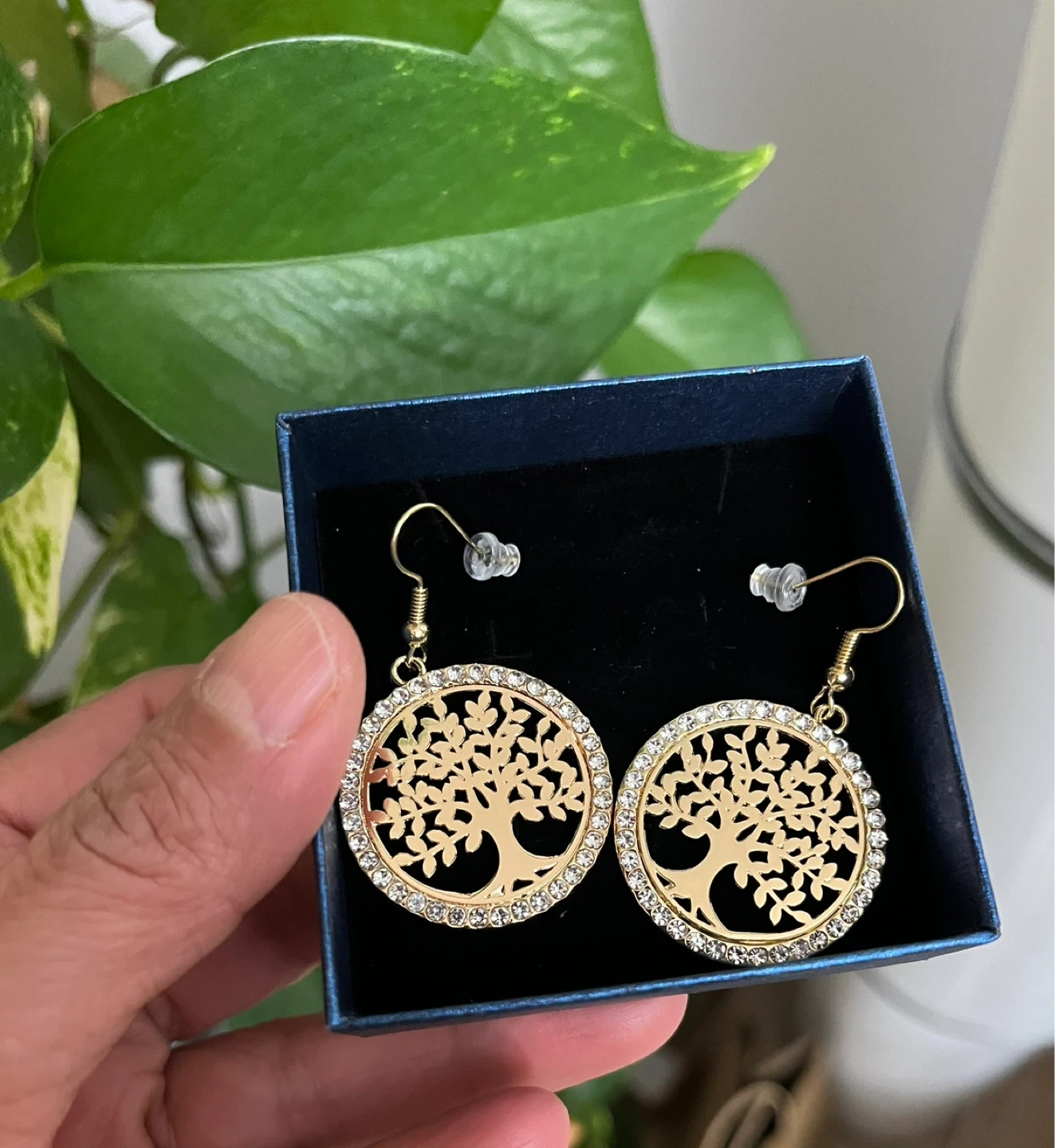 Gold Tree of Life Earrings - photo 5
