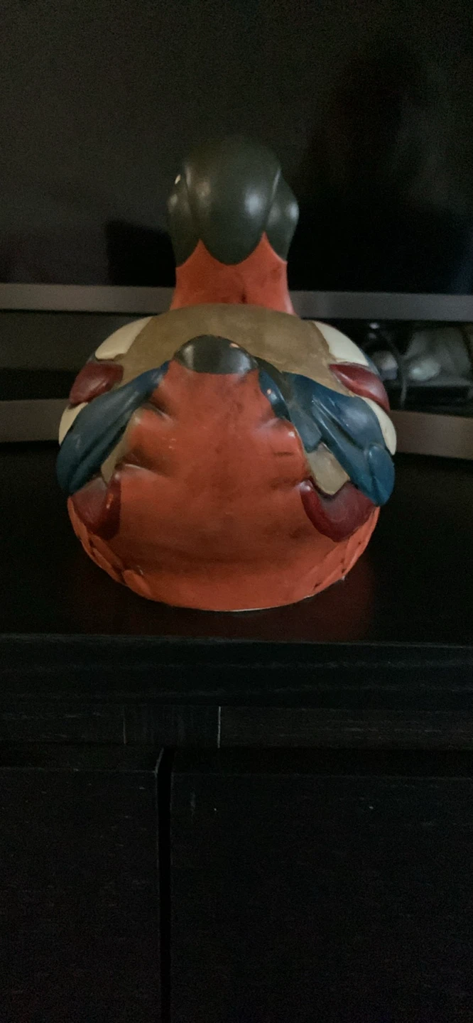 Hand-Painted Ceramic Duck Figurine - Made in Portugal - photo 4