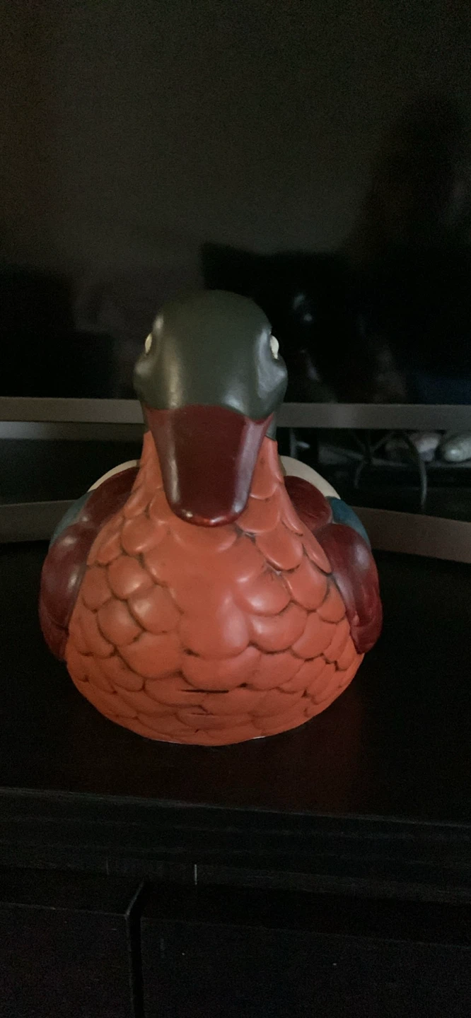 Hand-Painted Ceramic Duck Figurine - Made in Portugal - photo 2