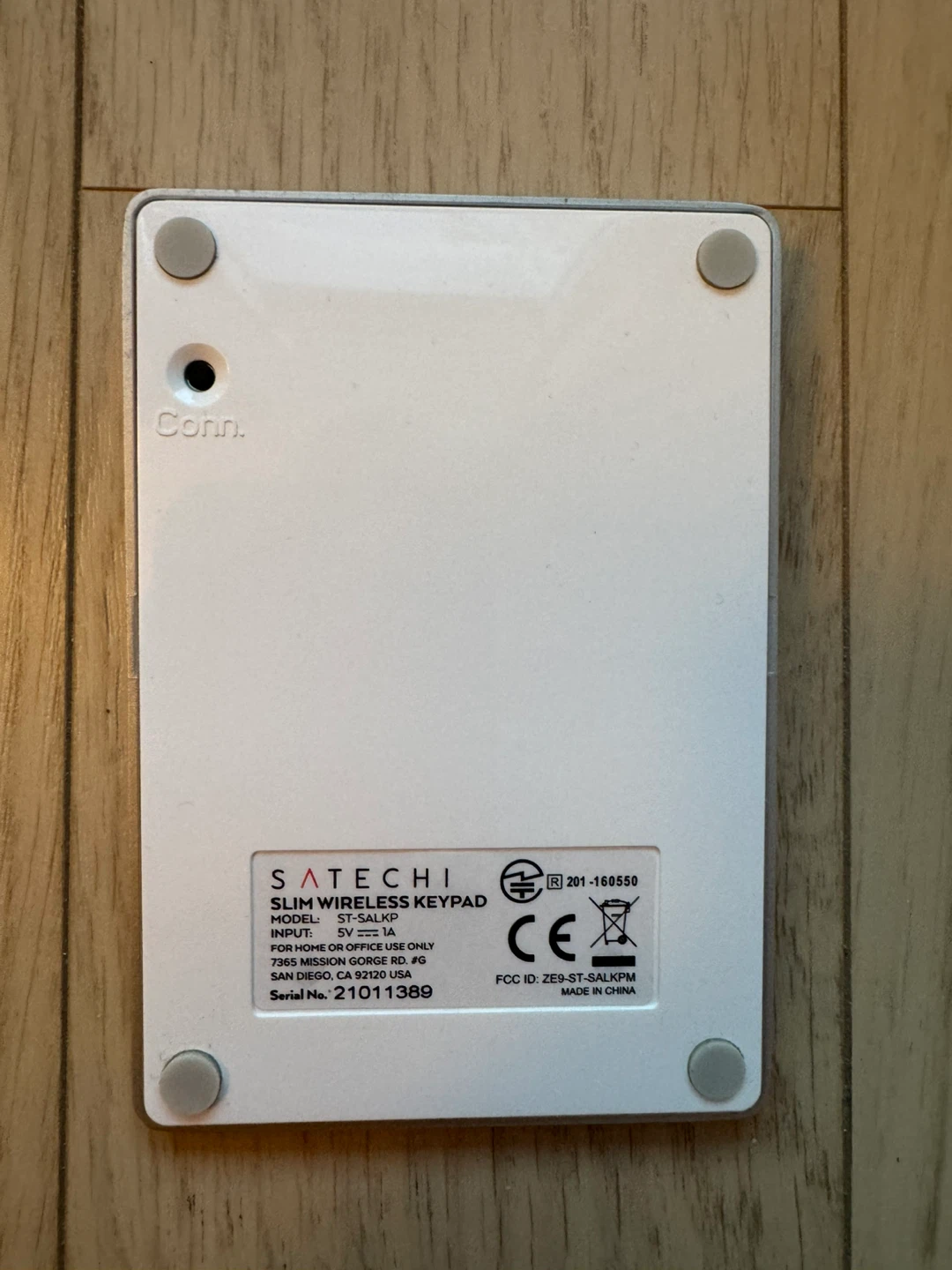 Satechi Slim Wireless Keypad - photo 2