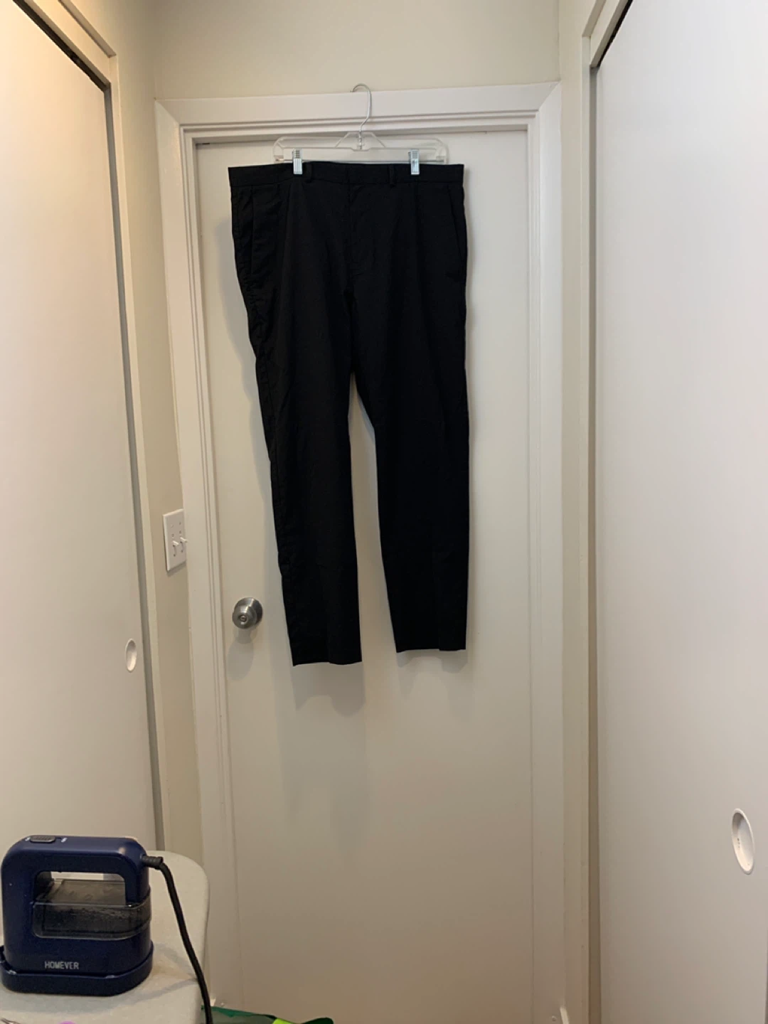 H&M Skinny Fit Dress Pants Black CA 38R