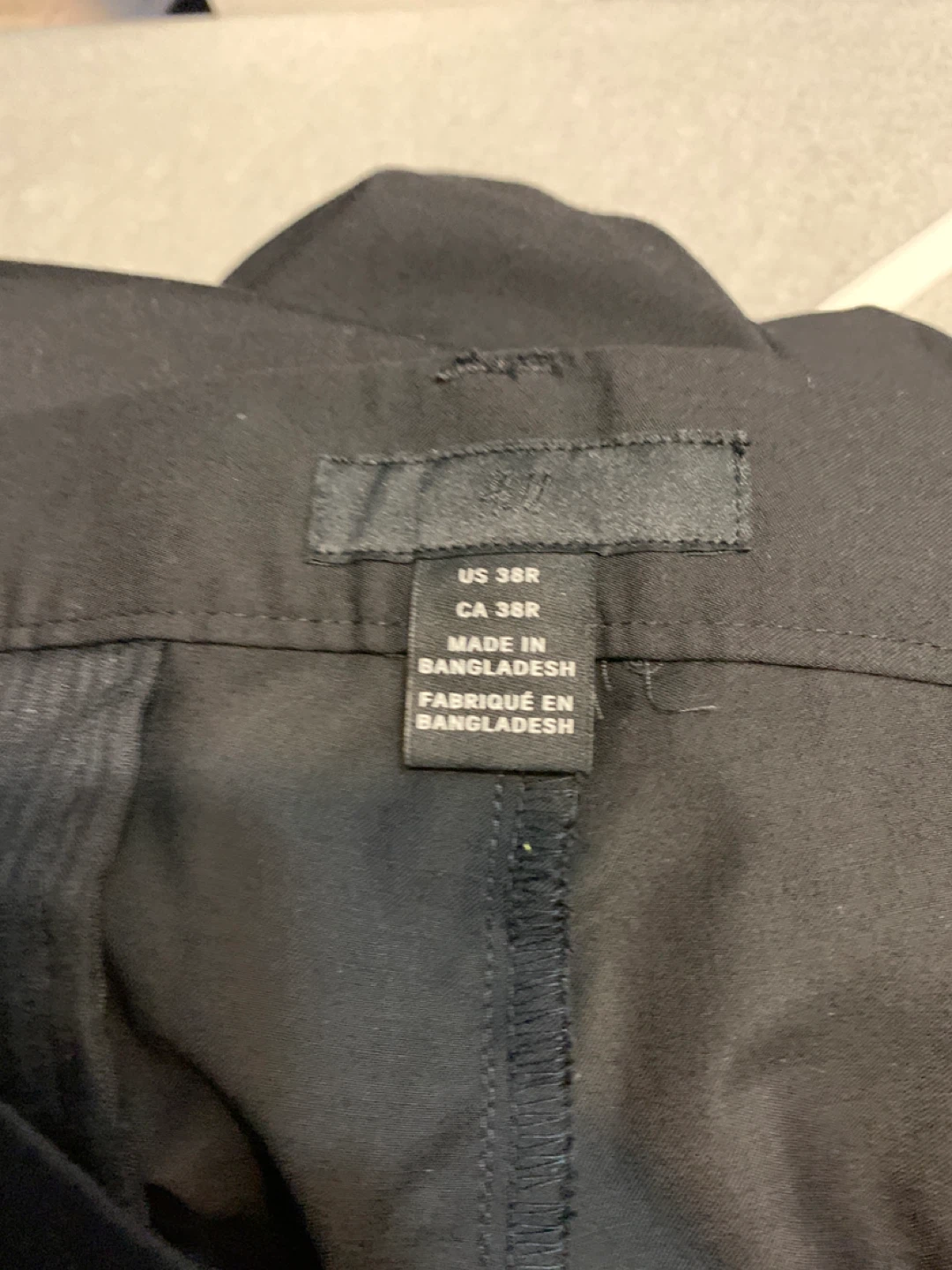 H&M Skinny Fit Dress Pants Black CA 38R - photo 3