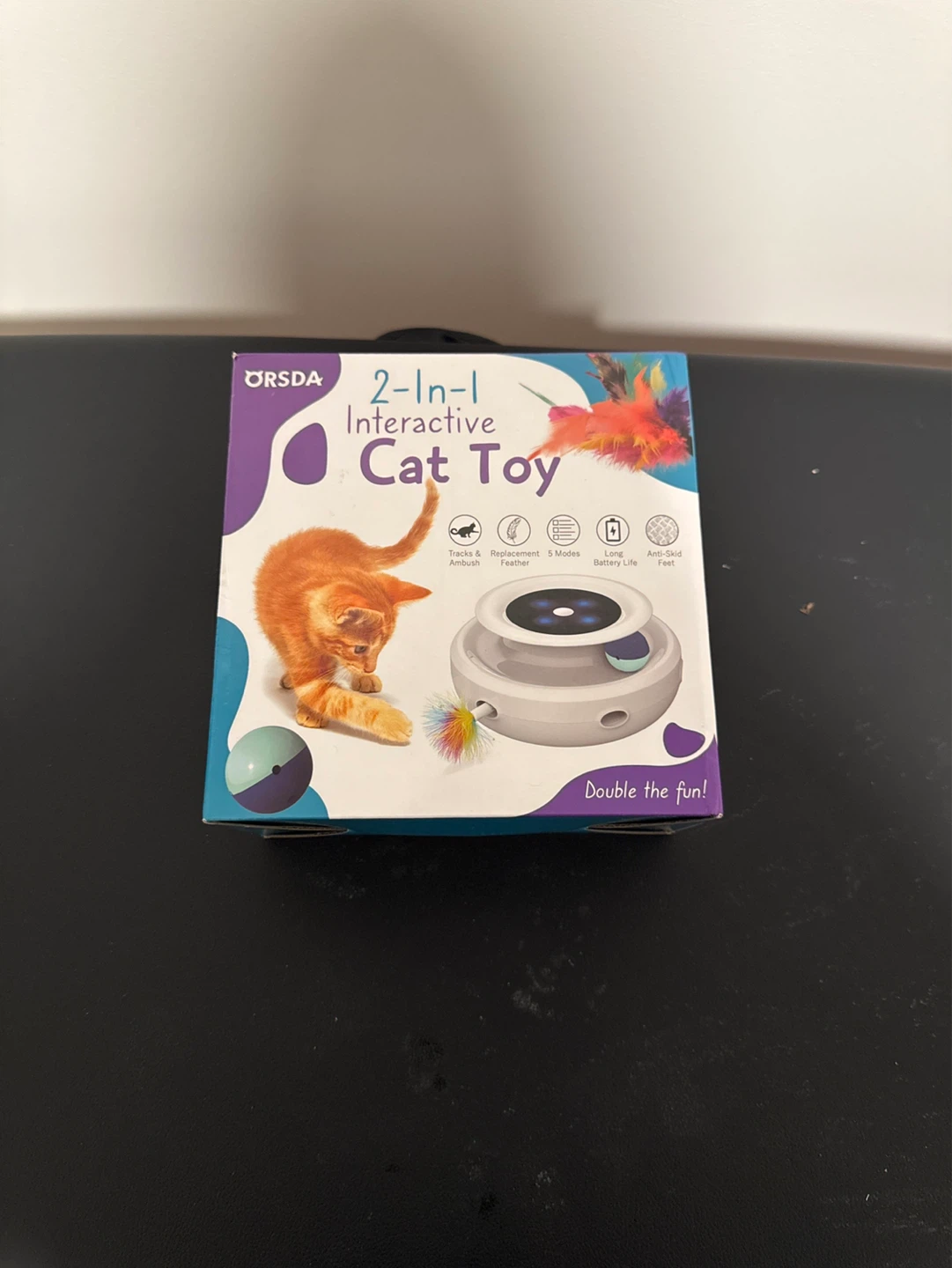 ORSDA 2-In-1 Interactive Cat Toy