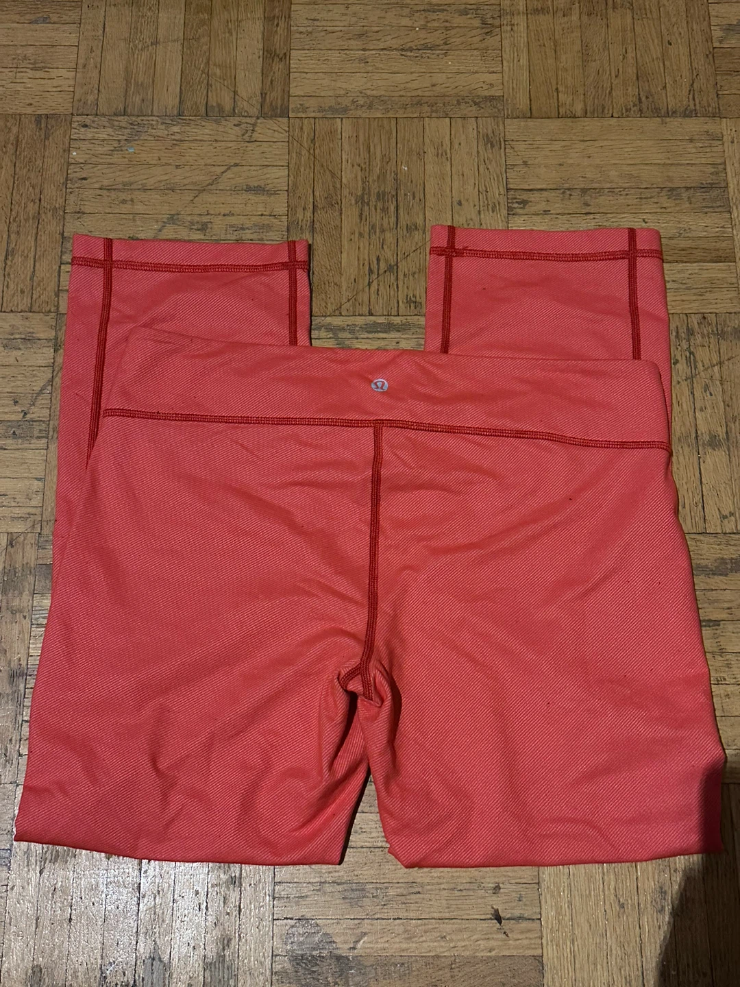 Lululemon Athletica Red Cropped Leggings Size 12