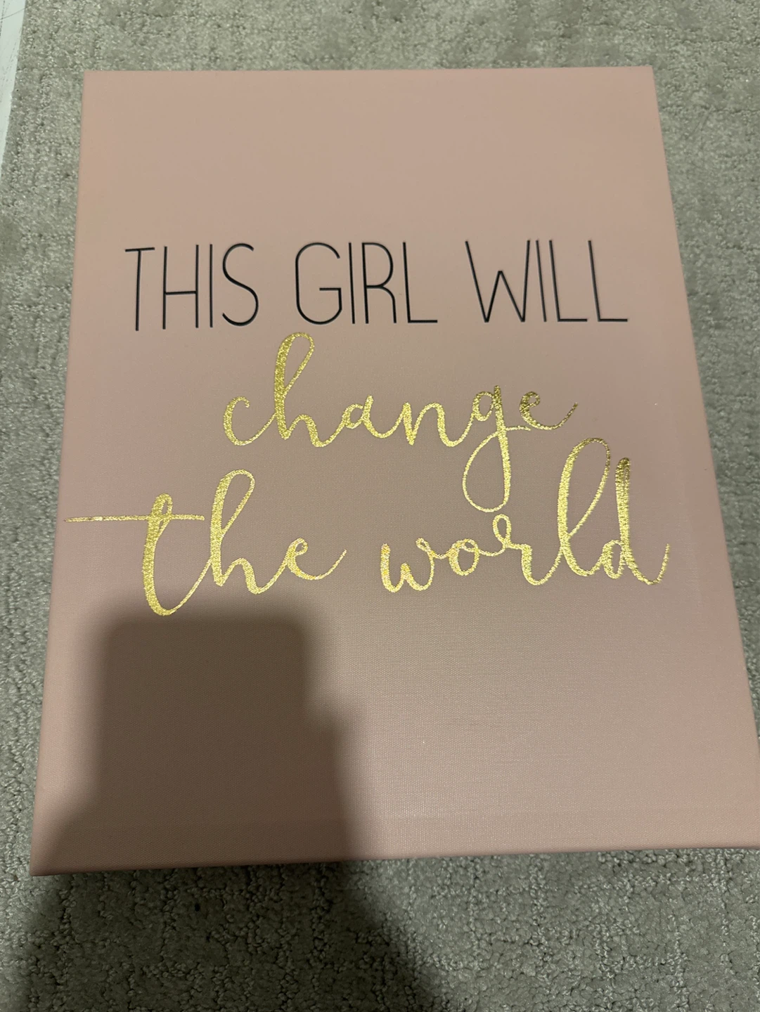 Set of 3 Inspirational Wall Art Canvases