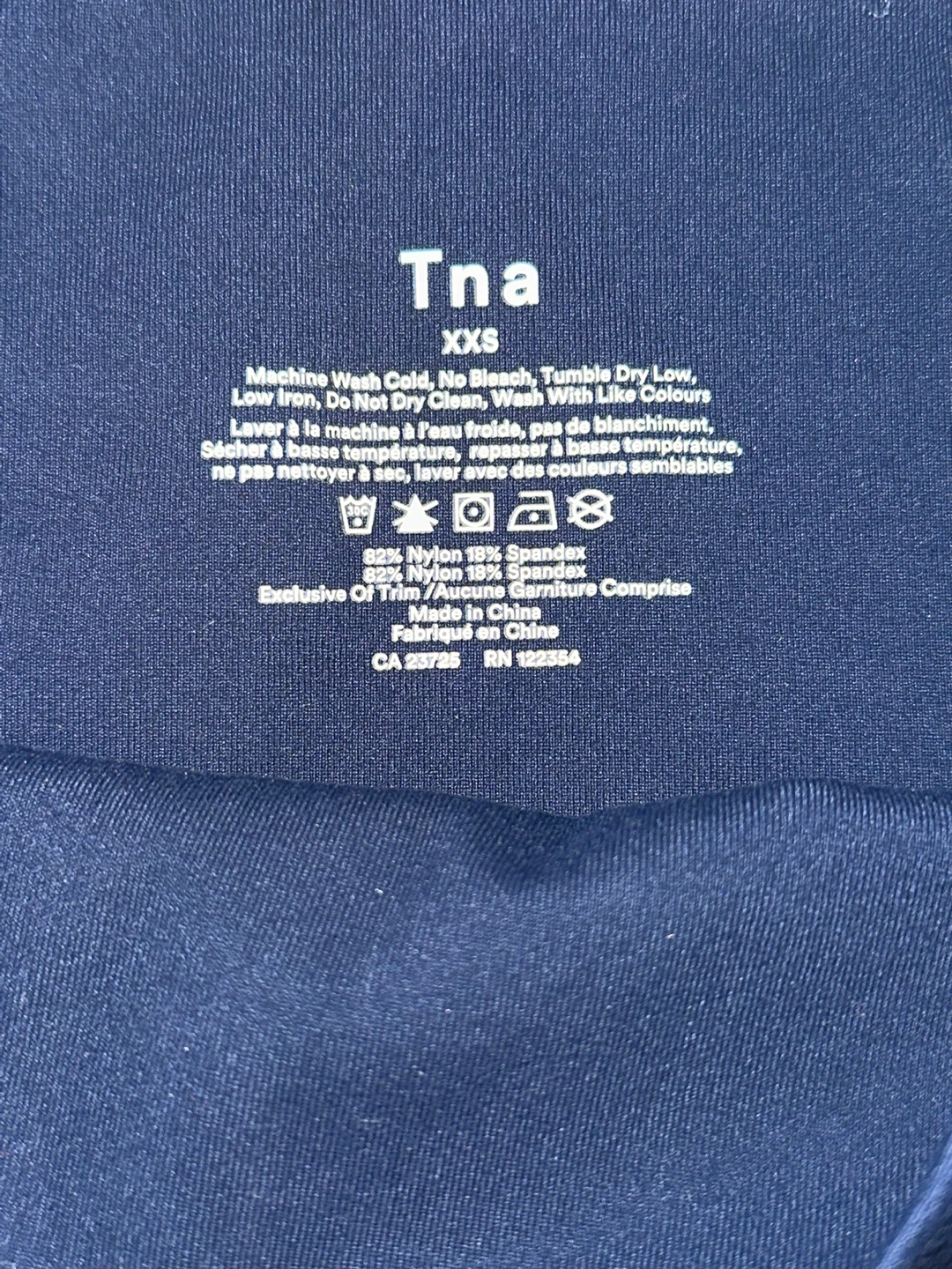 Tna XXS Navy Leggings - photo 3