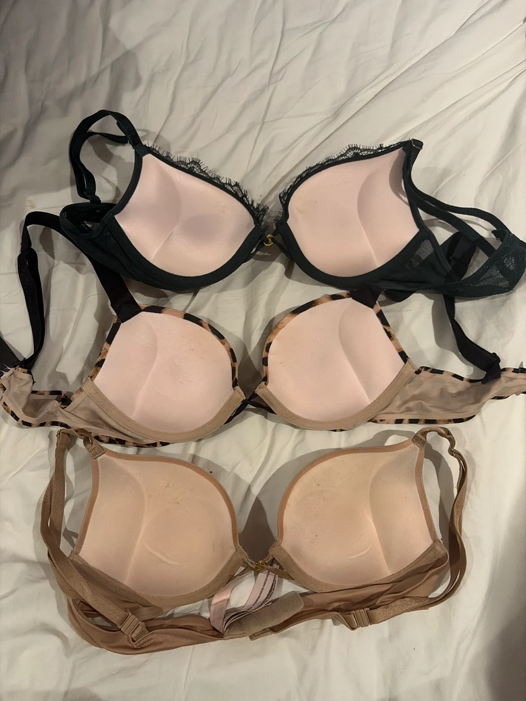Victoria's Secret Bras (3) - Dark green, Leopard, Nude - photo 2