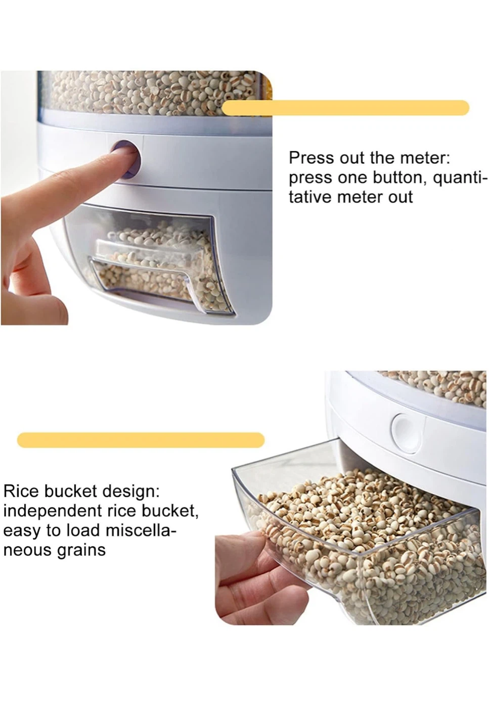 11lb Rotating Grain Dispenser - photo 3