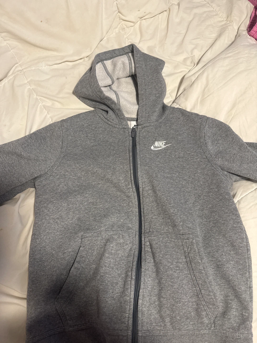 Nike zip up sweater