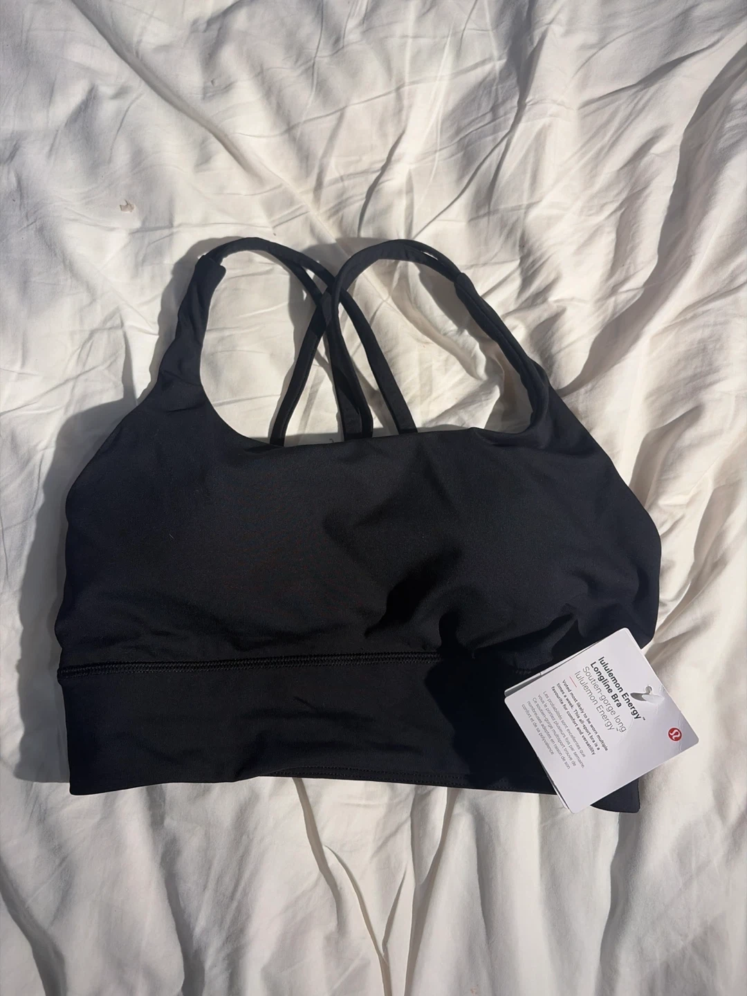 Lululemon Sports Bra Black Size 6