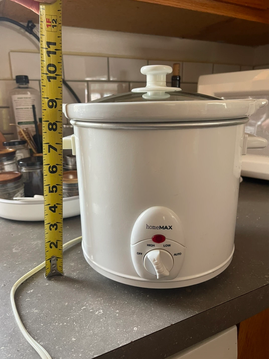 HomeMax White Slow Cooker - photo 2