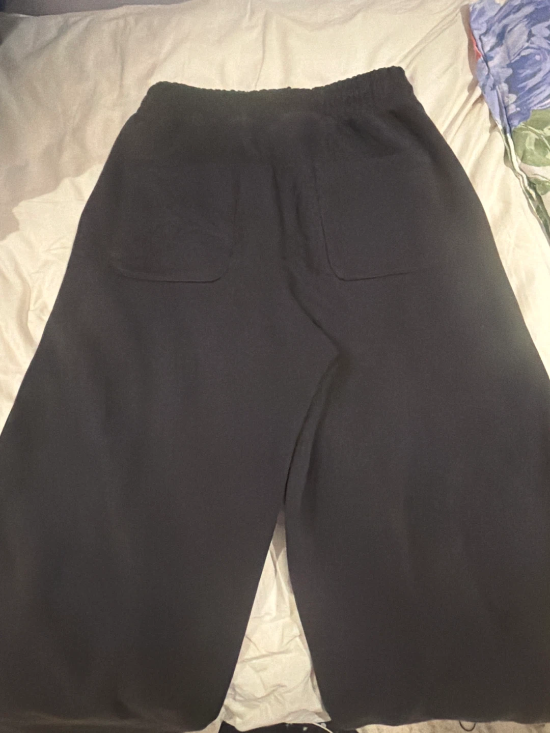 UNIQLO Black Wide Leg Pants - photo 3