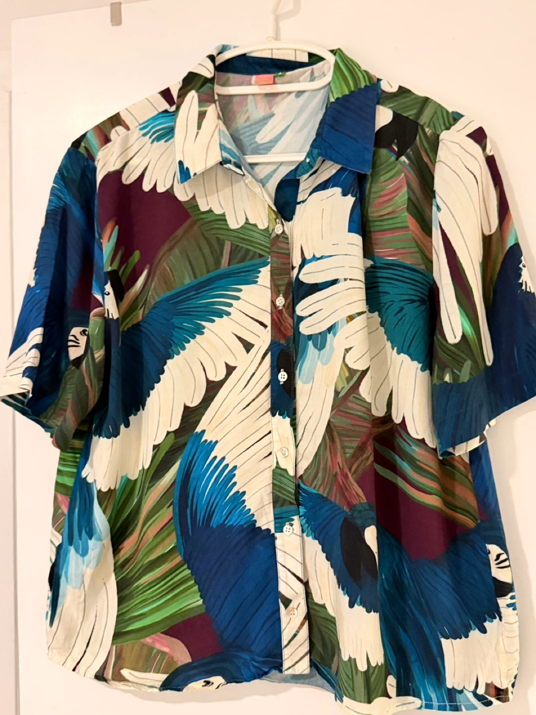 FARM Short Sleeve Button-Up Shirt - photo 3