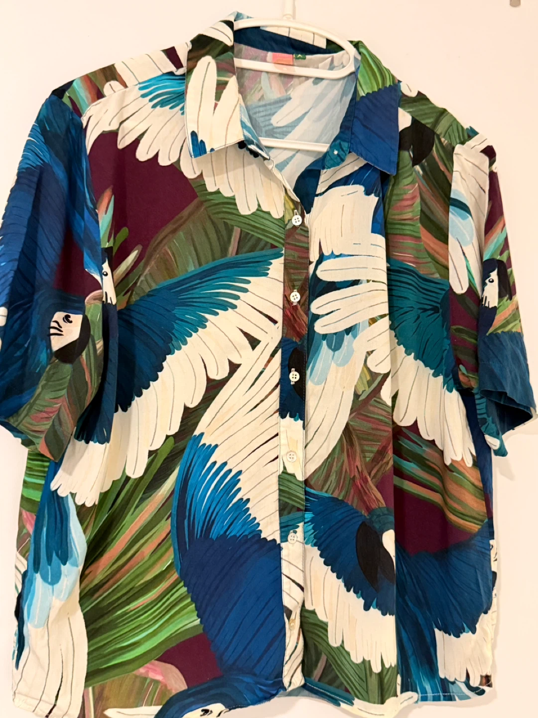 FARM Short Sleeve Button-Up Shirt