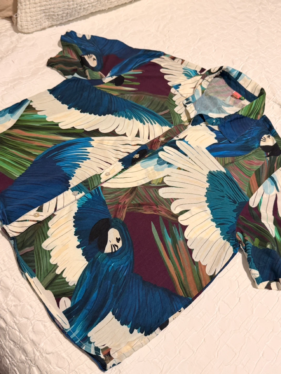 FARM Short Sleeve Button-Up Shirt - photo 2