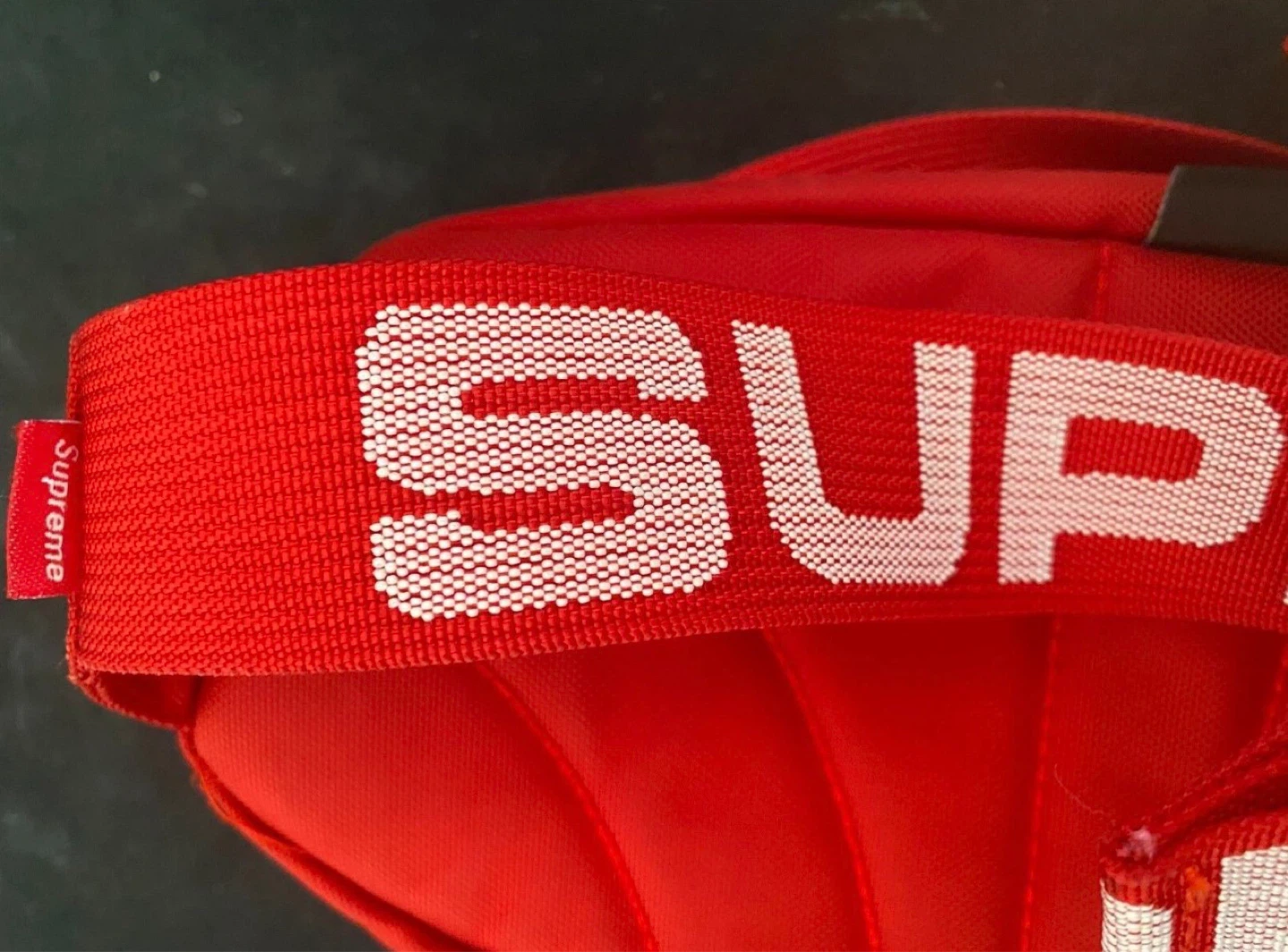 Supreme Red Fanny Pack Waist Bag - photo 3
