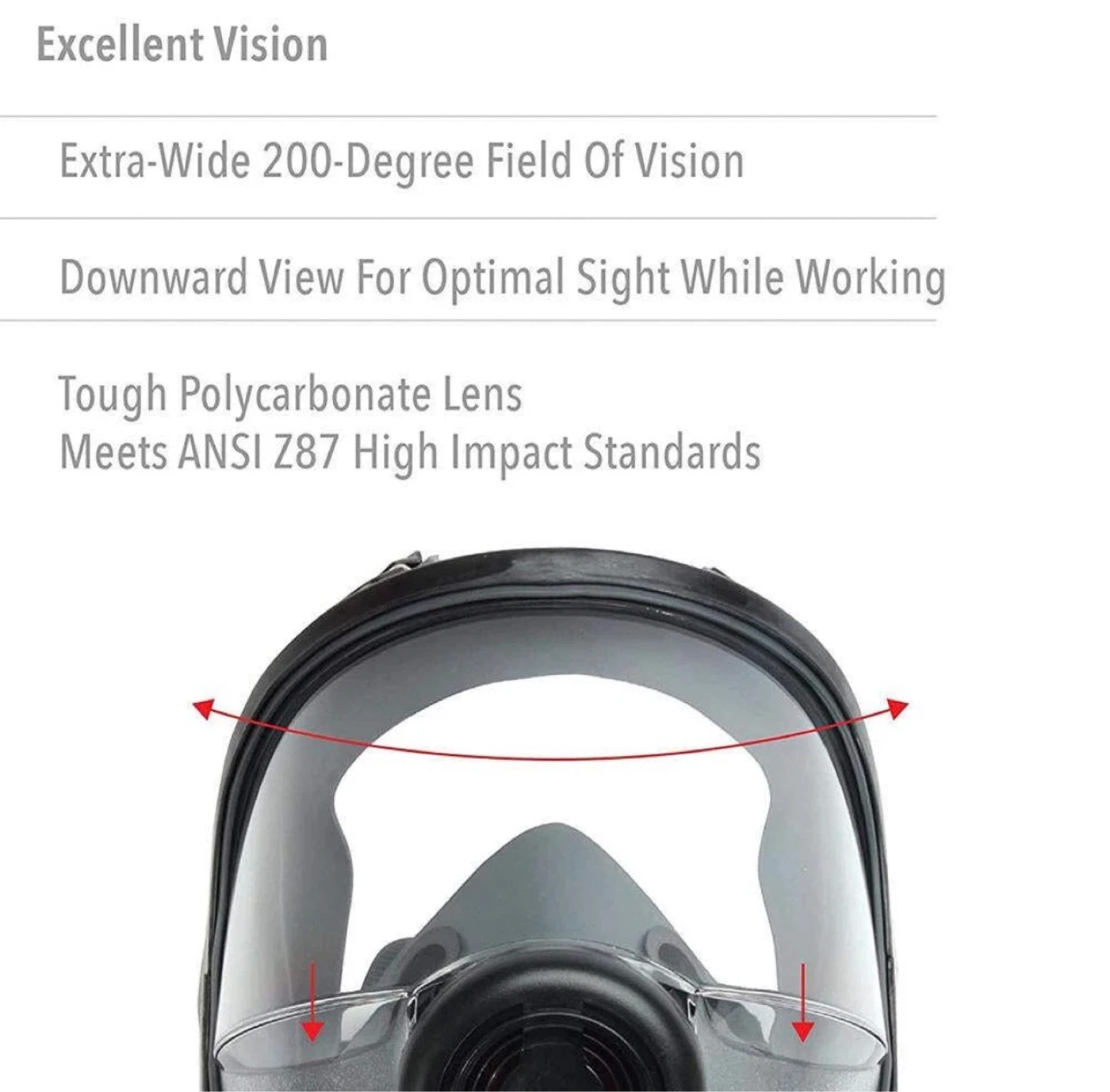 Full Face Respirator Mask - photo 2