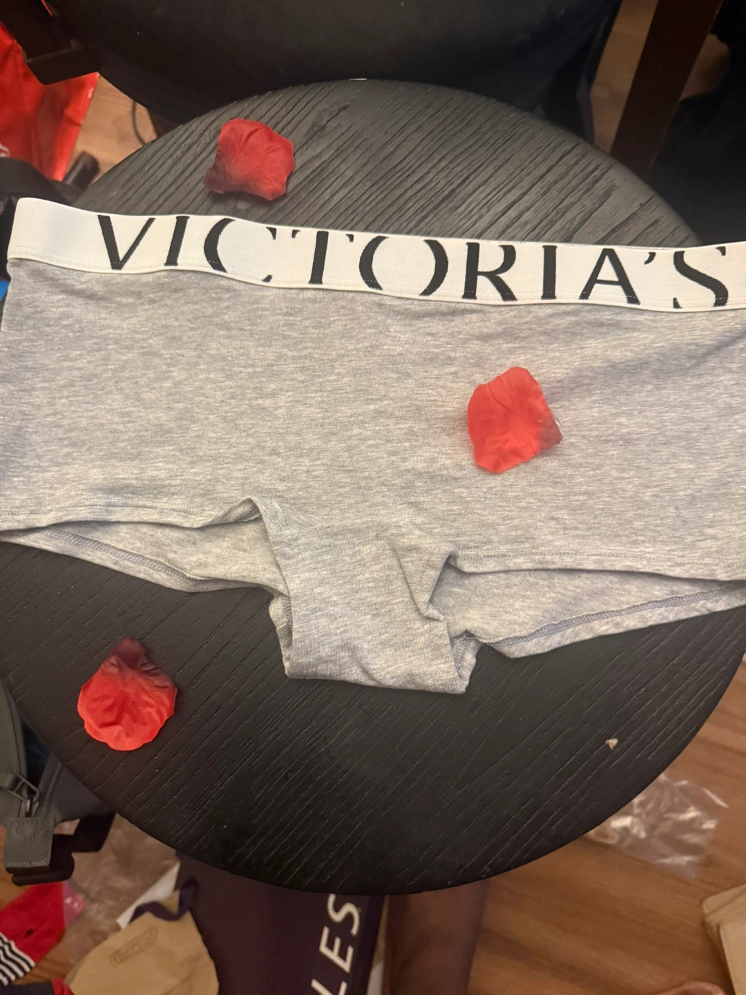 Victoria's Secret Grey Boy Shorts M/M