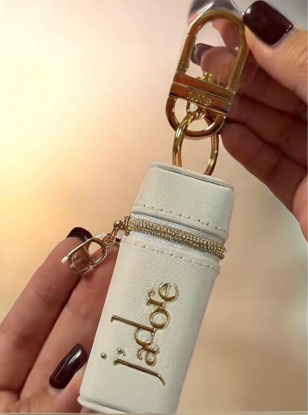 Dior J'adore Keychain Pouch with Mini Perfume - photo 3