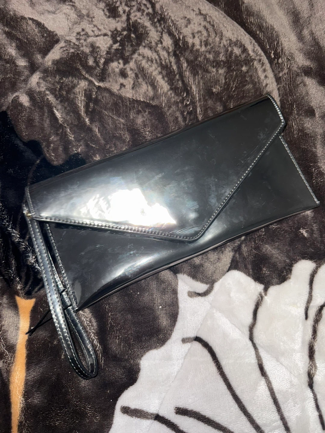 Aldo Black Clutch Purse