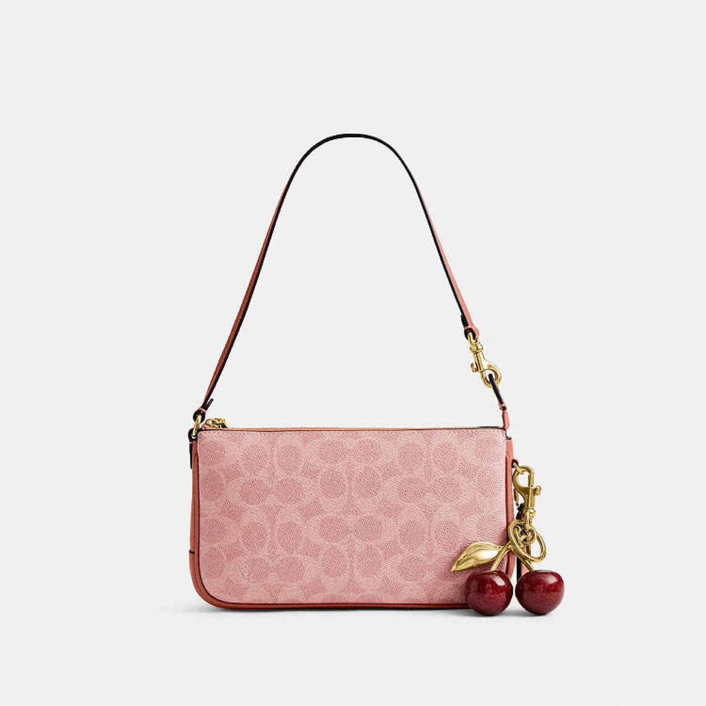 Coach Swinger Bag with Cherry Charm