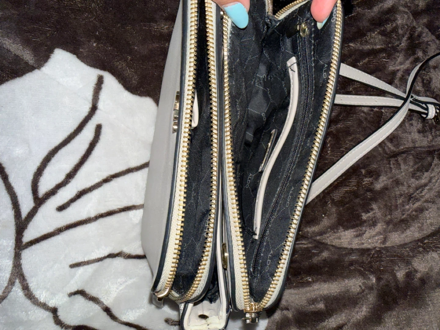 ALDO Off-White Crossbody Bag - photo 3