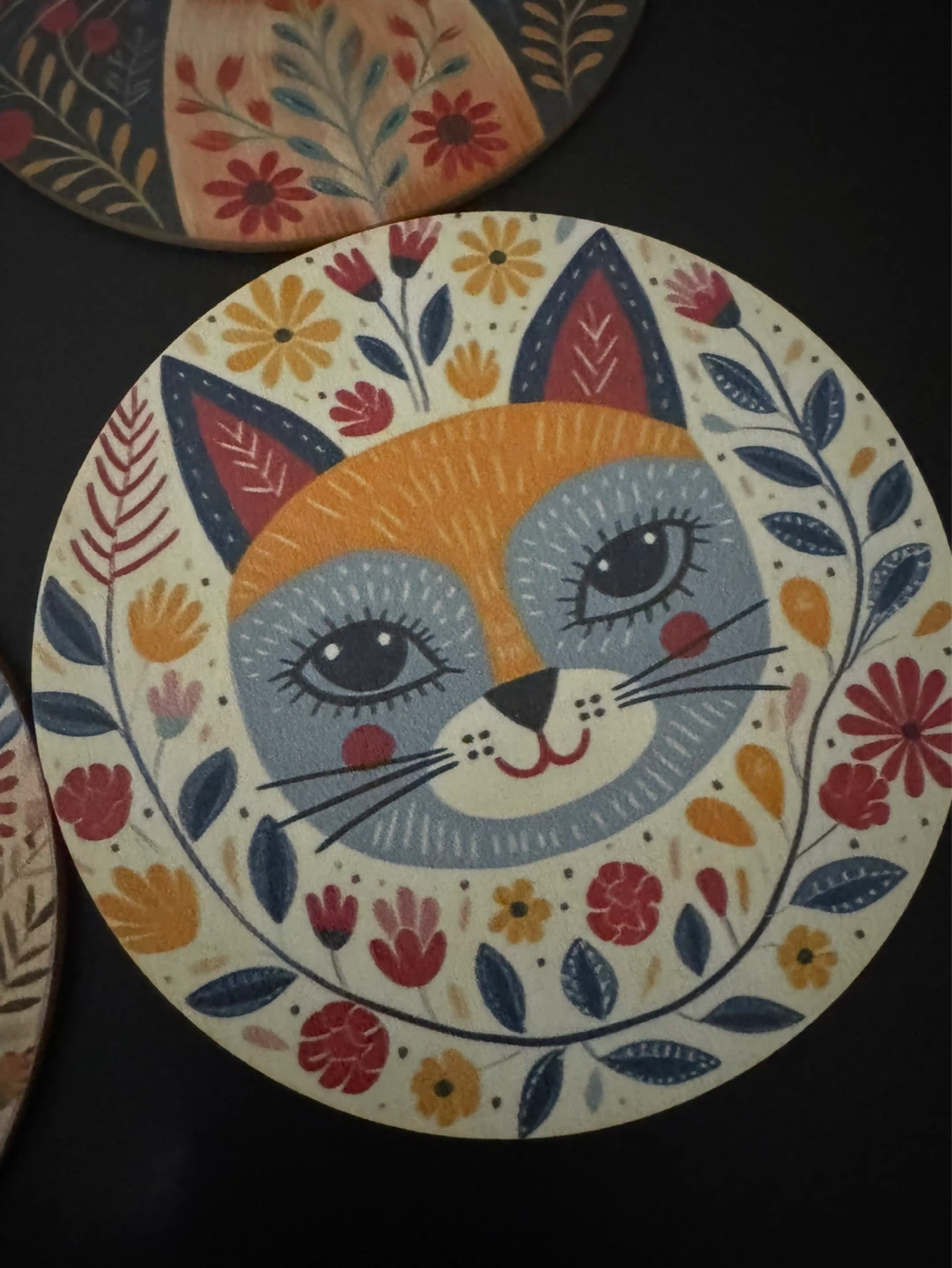 Set of 6 Cat Coasters - Brand new - photo 4