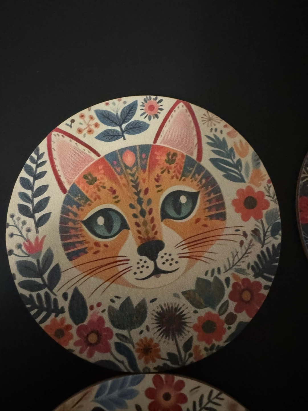 Set of 6 Cat Coasters - Brand new - photo 5